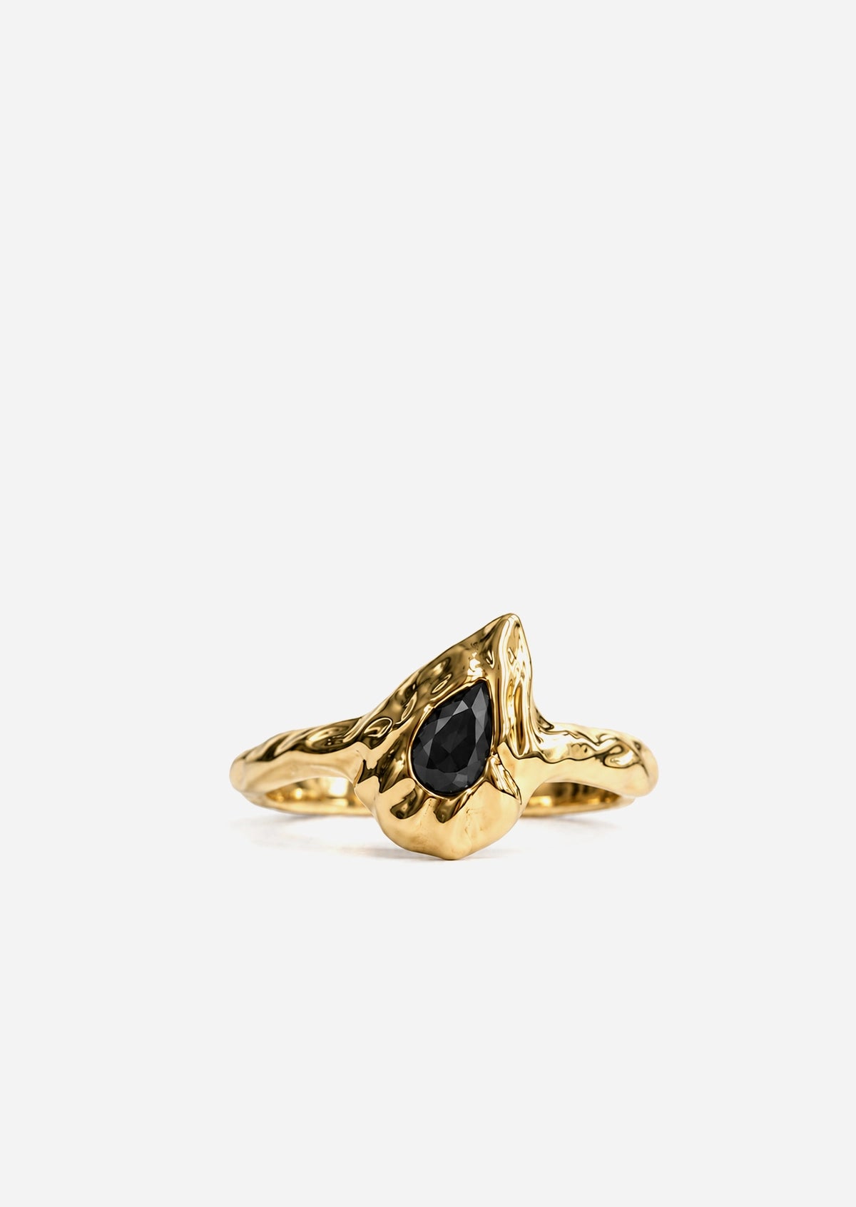 Black Diamond Erode Pinky Ring