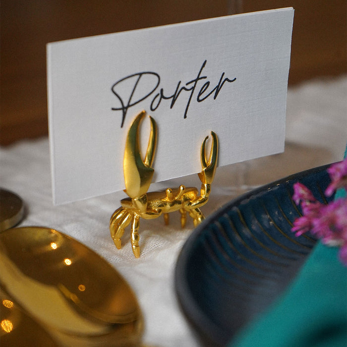 Crab Place Card Holder