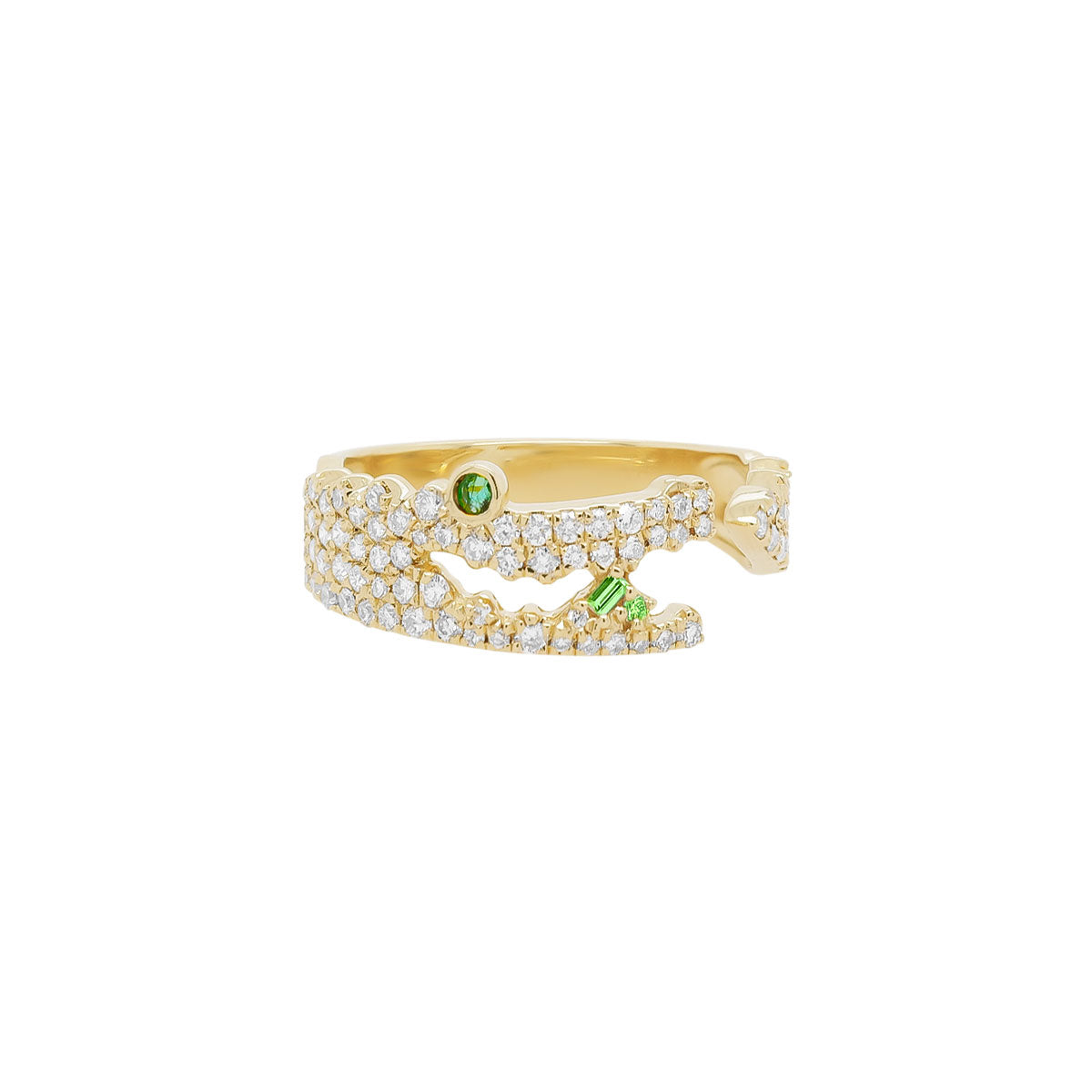 Diamond Gator Ring | 2.7GMS .45CT