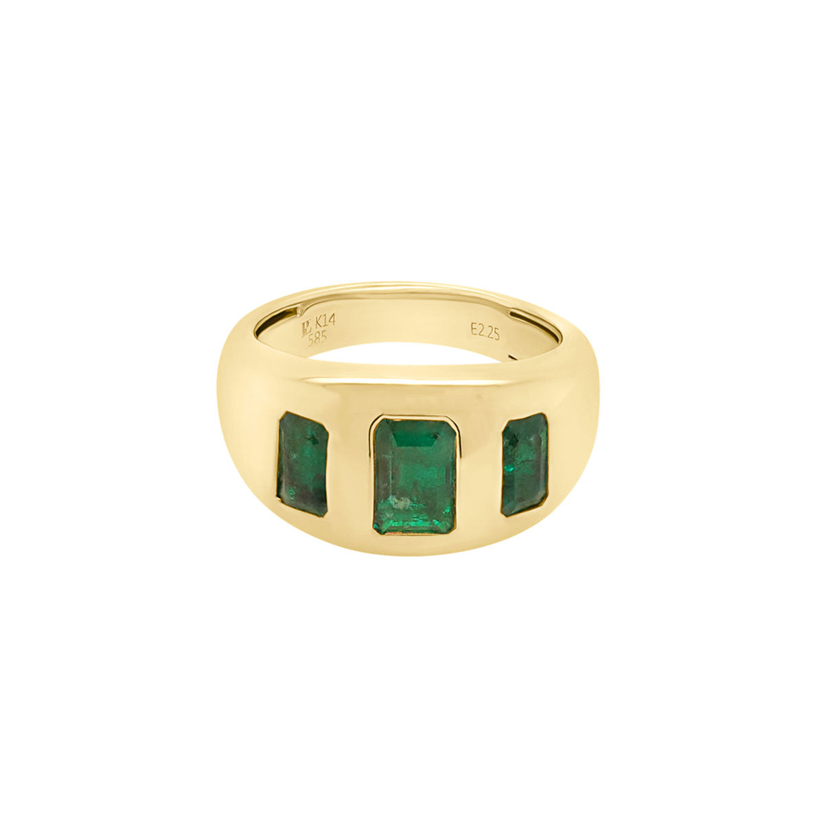 Emerald Expansion Ring | 6.40GMS 2.25CTW