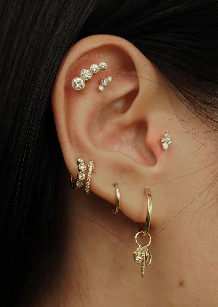 The Finger Skeleton Hand Charm