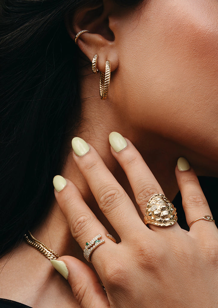 Diamond Gator Ring