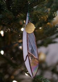 "Birds of Louisiana" Glass Ornament