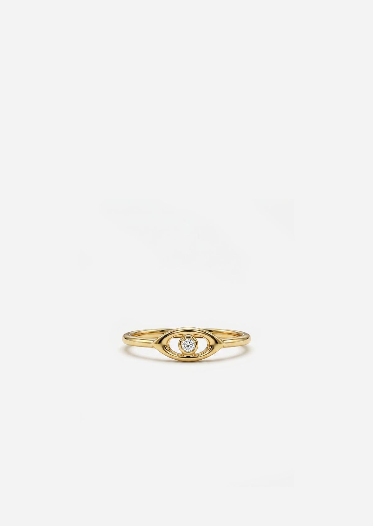 Mini Evil Eye Pinky Ring