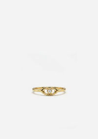 Mini Evil Eye Pinky Ring