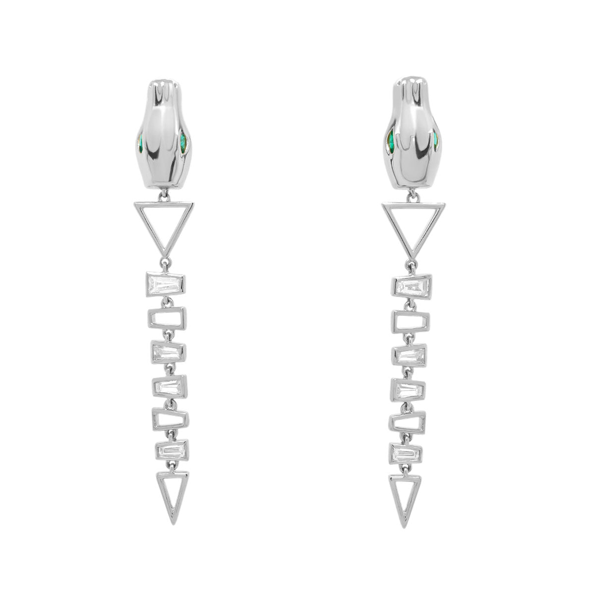 Nile Baguette Earrings