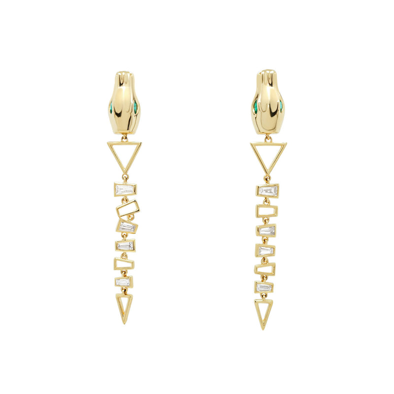 Nile Baguette Earrings