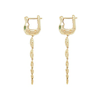 Nile Crocodile Earrings