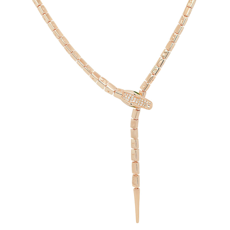 Nile Crocodile Lariat Necklace