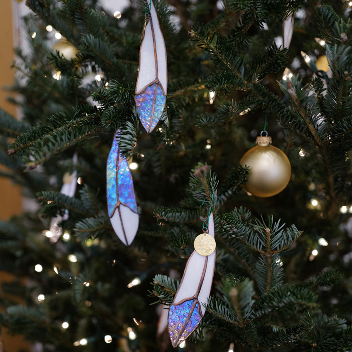 'Birds of Louisiana' Glass Ornament