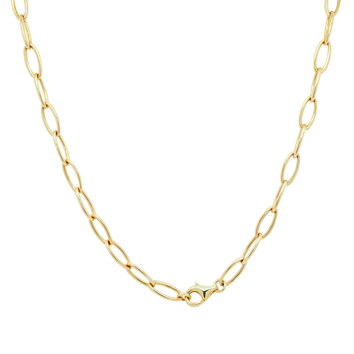 Oval Link Chain Necklace | 12.01GMS