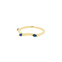 Ripple Ring – Sapphire | 1.50GMS .20CT