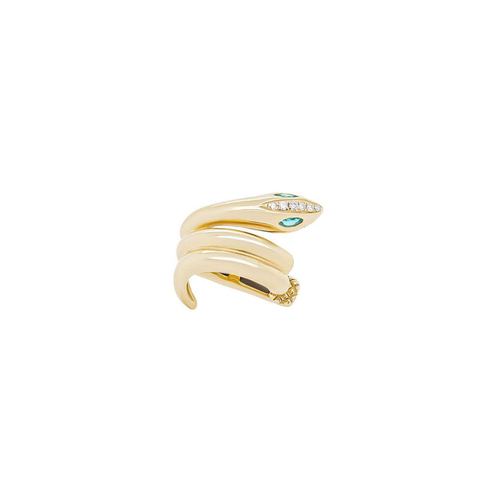 Snake Ear Cuff | 1.90GMS .03CT - Porter Lyons