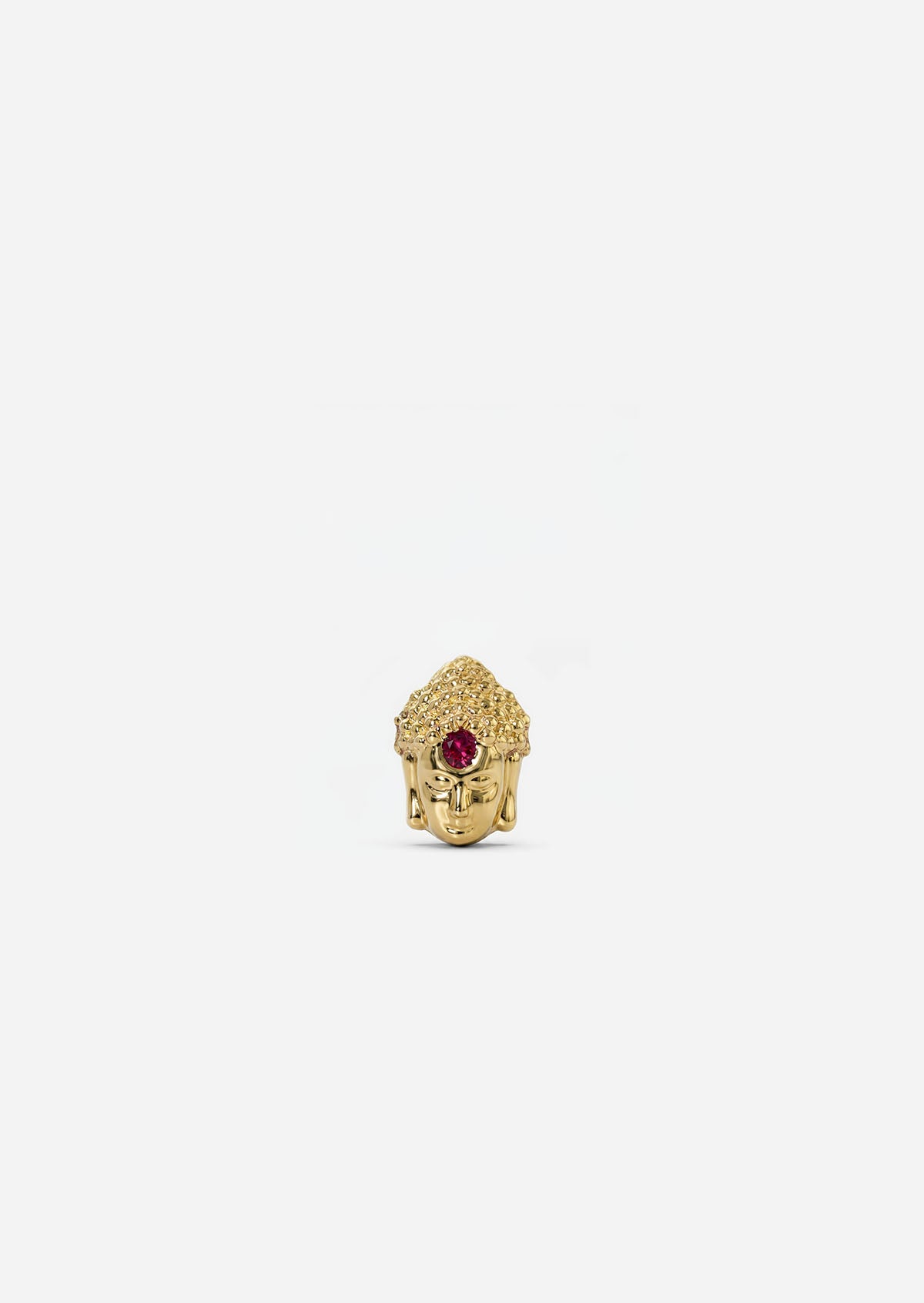Third Eye Buddha Threaded Flat Back Earring