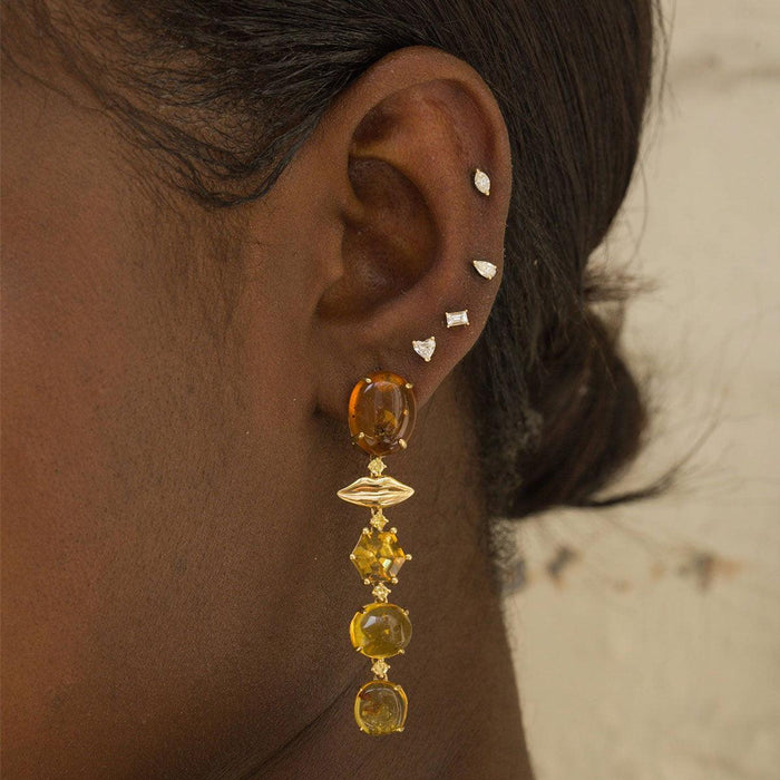 Trapped Sunshine Drop Earrings | 8GMS 2.95CTW - Porter Lyons