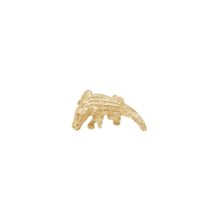 Alligator Threaded Flat Back Earring | .9GMS | Single - Porter Lyons