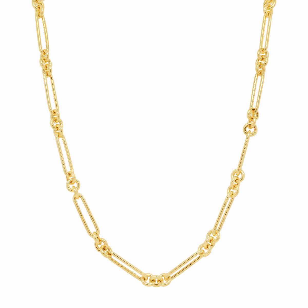 Oval and Round Link Chain Necklace | 7.48GMS - Porter Lyons