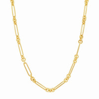 Oval and Round Link Chain Necklace | 7.48GMS - Porter Lyons