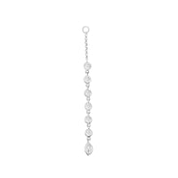 7 Diamond Drop Ear Jacket | .50GMS .10CT - Porter Lyons