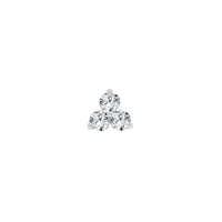 Diamond Trio Stud | .70GMS .36CT | Single - Porter Lyons