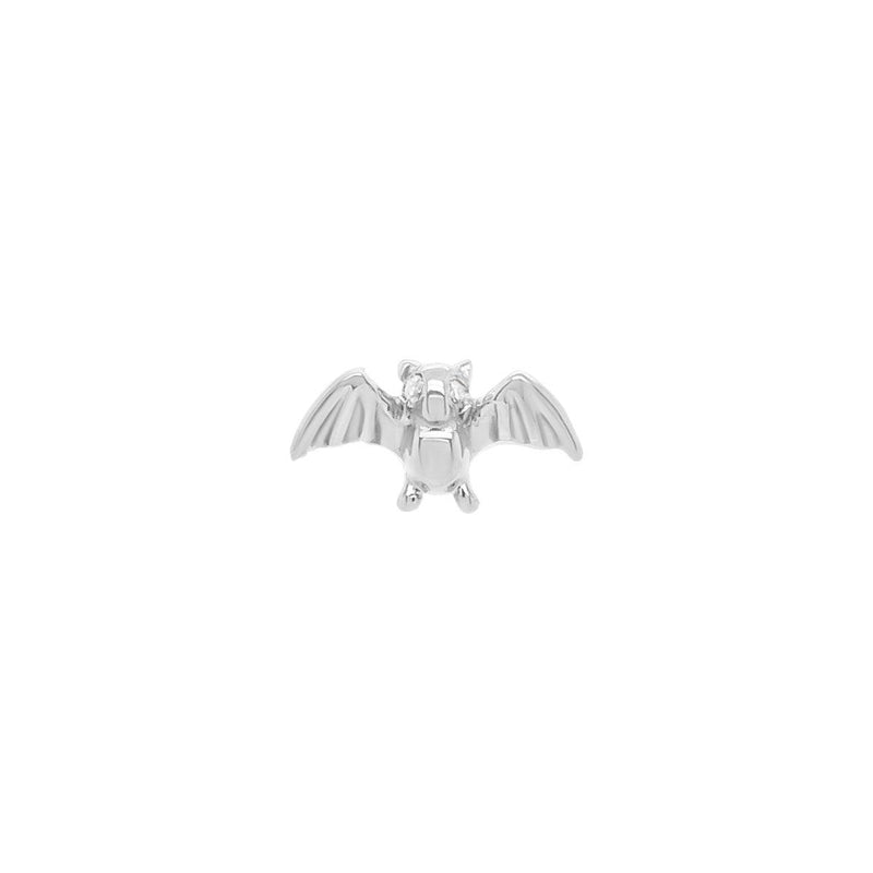 Mini Bat Threaded Flat Back Earring | .5GMS .01CT | Single - Porter Lyons