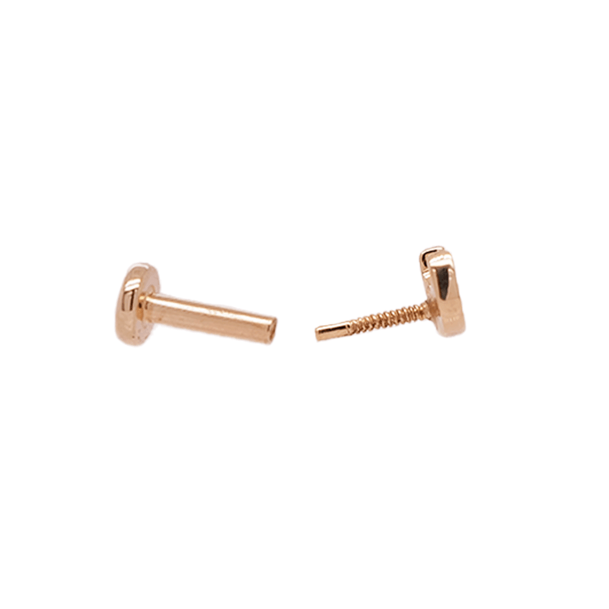 Mini Crescent Threader Stud | .5GMS .02CT | Single - Porter Lyons