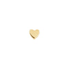 Mini Gold Heart Threaded Flat Back Earring | .5GMS | Single - Porter Lyons