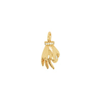 Gyan Mudra Charm | 0.7GMS .03CT - Porter Lyons