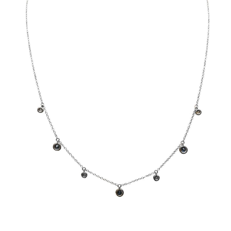 Sapphire Drop Necklace | 2.05GMS .28CT - Porter Lyons