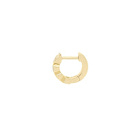 Small Bubble Huggie Hoop | .8GMS .1CT | Single - Porter Lyons