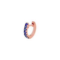 Small Sapphire Lock Hoop | .50GMS .10CT | Single - Porter Lyons