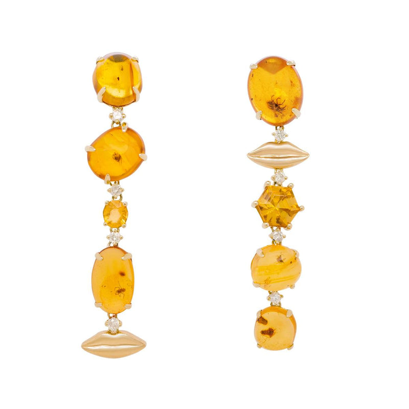 Trapped Sunshine Drop Earrings | 8GMS 2.95CTW - Porter Lyons